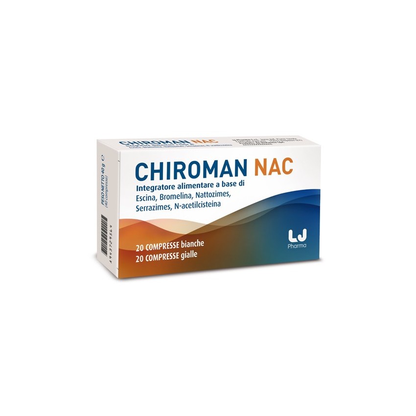 Lj Pharma Chiroman Nac 20cpr Bi+20cpr Gi