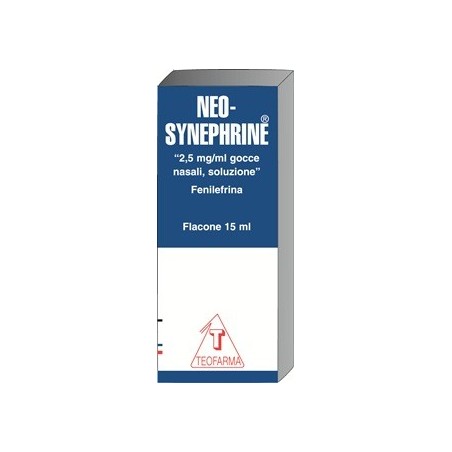 Teofarma Neosynephrine*gtt 15ml2,5mg/ml
