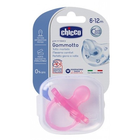 Chicco Ch Gommotto Sil Girl 6-16 1pz