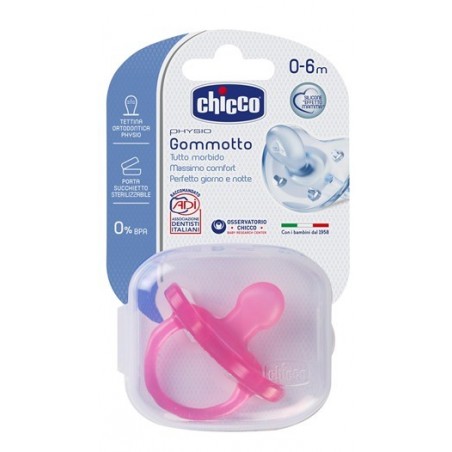 Chicco Ch Gommotto Sil Girl 0-6 1pz