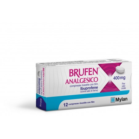 Brufen Brufen Analgesico 12 compresse rivestite 400 mg