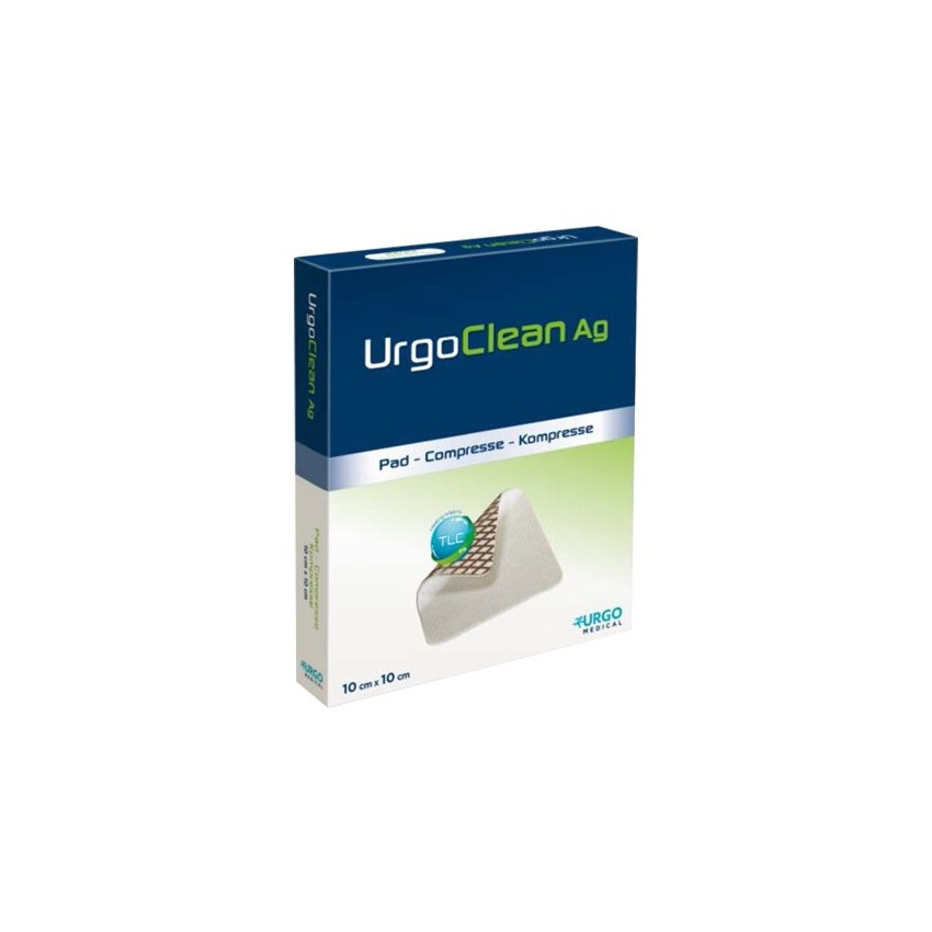 Urgo Urgoclean Ag/silver 10x10 5pz