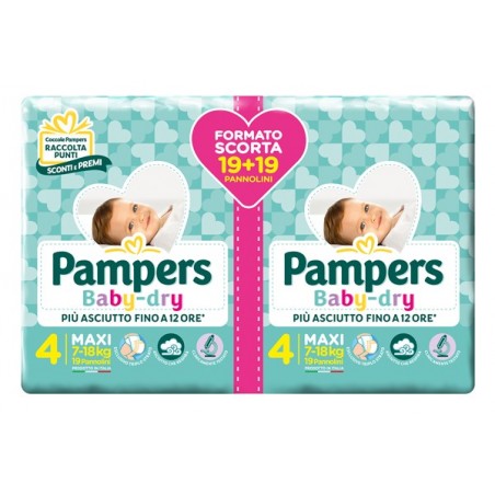 Pampers Pampers Bd Duodwct Maxi 38pz