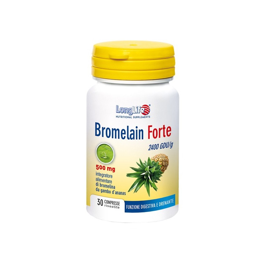 Long Life Longlife Bromelain Forte 30cpr