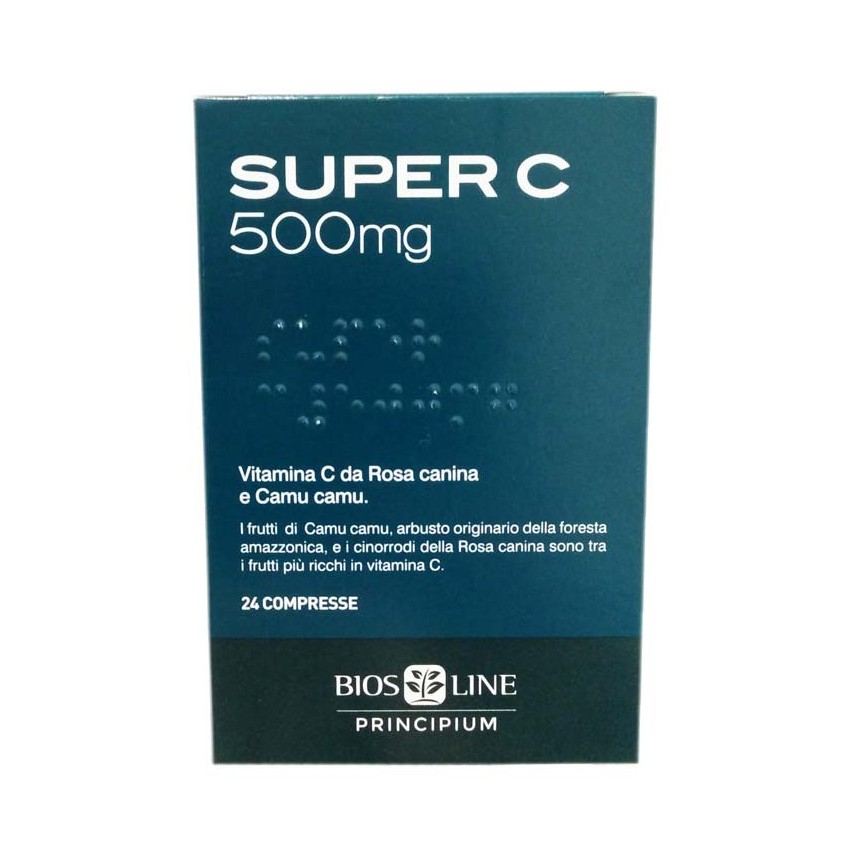 Bios Line Bios Line Principium Super C 500 24 compresse
