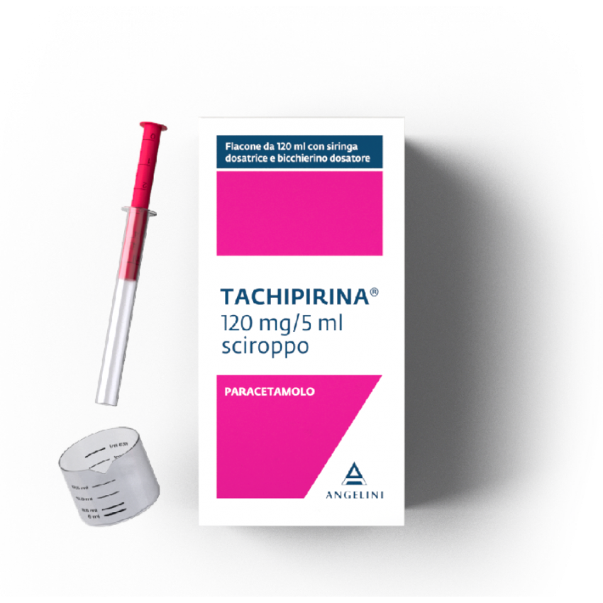 Angelini Tachipirina sciroppo 120ml 120 mg / 5 ml