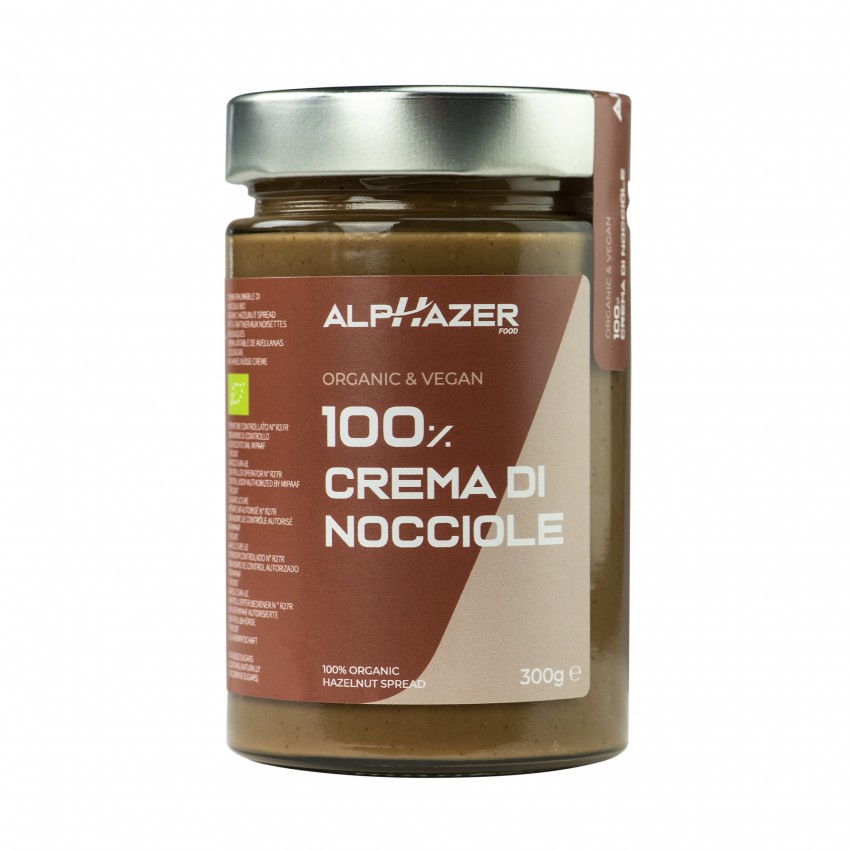 Yamamoto Nutrition ALPHAZER 100% Crema di Nocciole 300 grammi