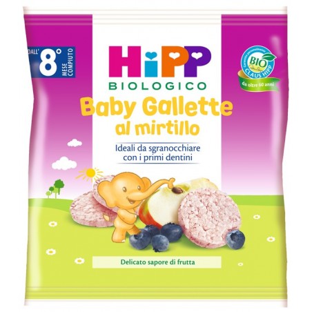 Hipp Hipp Bio Baby Gallette Mirt30g