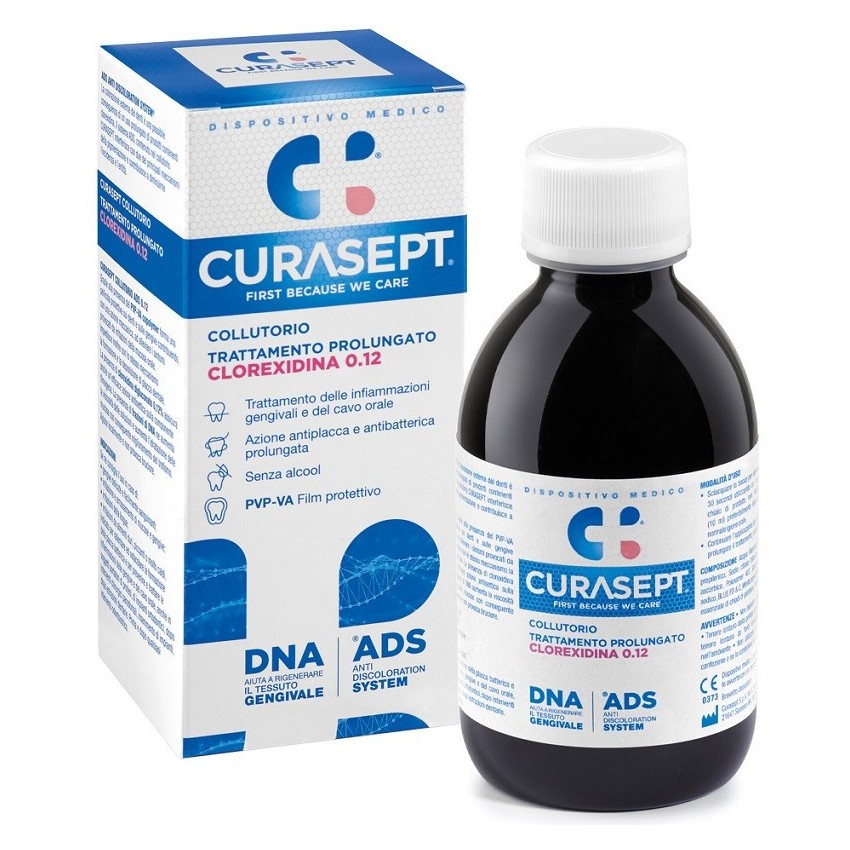 Curasept Curasept Colluttorio 0,12 200 ml ads+dna