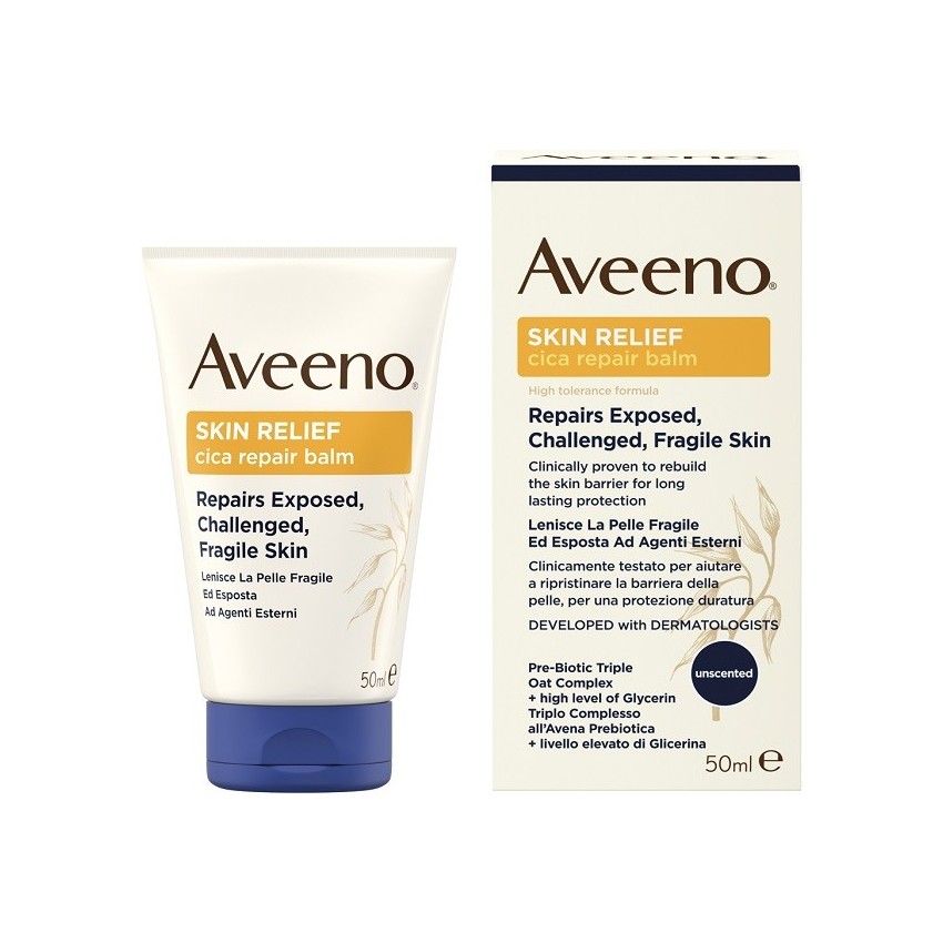 Aveeno Aveeno Skin Relief Balsamo Riparatore Lenitivo Cica 50 ml