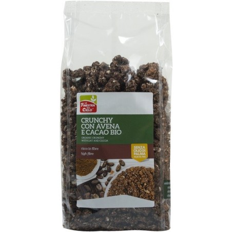La Finestra Sul Cielo Crunchy Avena Cacao 375g Bio
