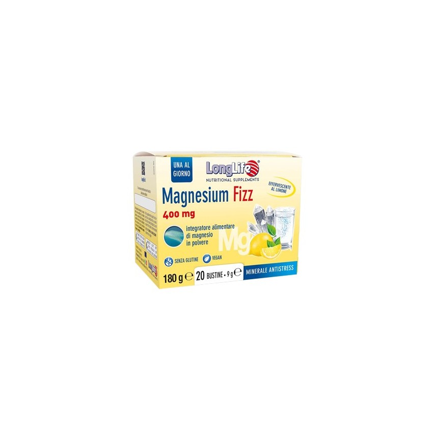 Long Life Longlife Magnesium Fizz 20bust