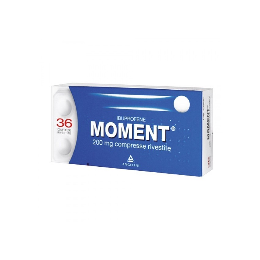 Angelini Moment ibuprofene 36 Compresse Rivestite da 200 mg