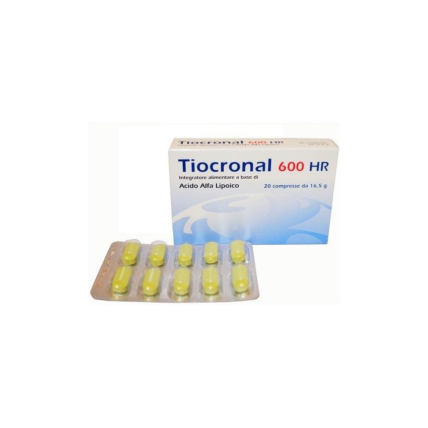  Tiocronal 600hr 20cpr